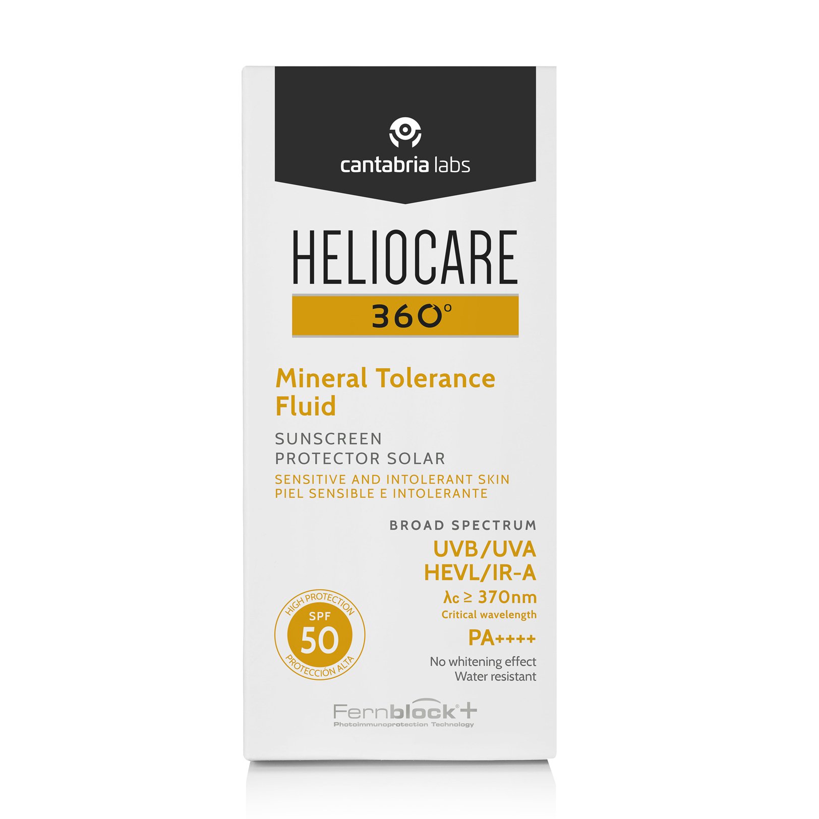 Heliocare 360º Mineral Tolerance Fluid SPF 50